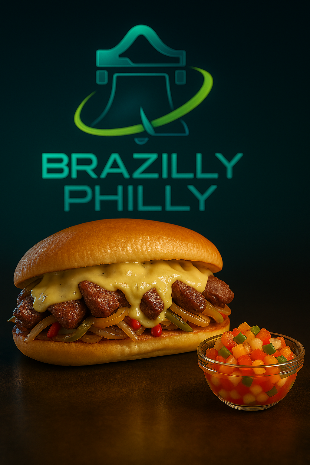 Brazilly Philly Sandwich